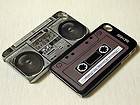2pcs Retro Boombox Stereo Radio Player Cassette Tape Case for i Phone 