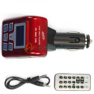 New Bluetooth Car Kit  Player FM Transmitter Steering Wheel USB SD 