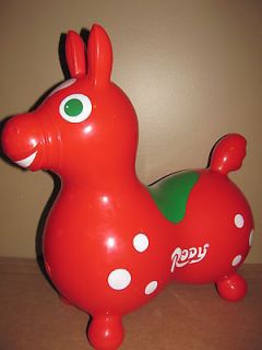 Inflatable Rody Child Ride On Rocking Horse Bounce Pony Limited Rare 