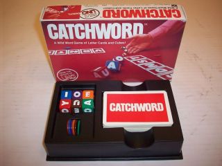 VTG 1982 CATCHWORD WORD GAME by IGI COMPLETE EXCELLENT