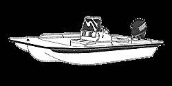 Boston Whaler 16 Montauk I / II Trailerable Boat Cover