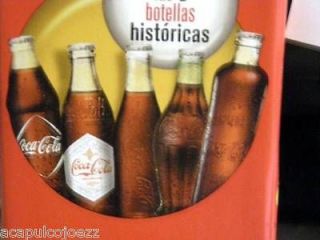 Vintage Rare 80 yrs old Full Glass Bottle 6 Pack Mx Coke Coca Cola 