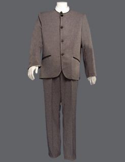 THE BEATLES COSTUME 63 GREY SUIT TRIBUTE BAND BEATLES COSTUME SIZE 2XL