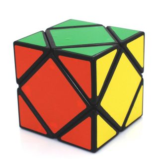 New Hot LanLan magic cube Puzzle toy Black Speed Skewb rare twist 