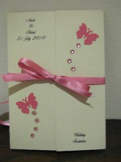 butterfly wedding invitations in Invitations