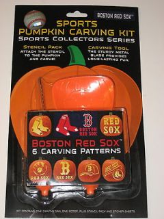Boston Red Sox Halloween Pumpkin Carving Kit