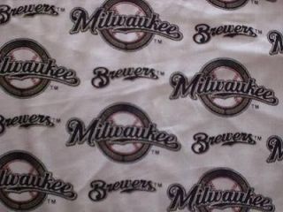 milwaukee brewers fabric in Sports Mem, Cards & Fan Shop