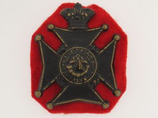 Great Britain. 60th Rifles Busby Kings Royal Rifle Corps Cap Badge, c 