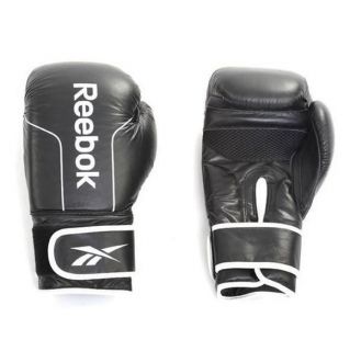 Reebok Black breathable 10oz Boxing Gloves