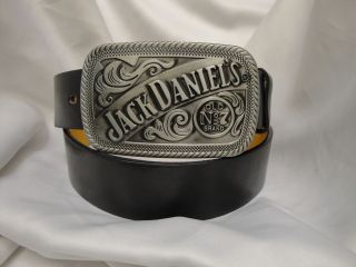 JACK DANIELS OLD NO 7,CLASSIC,3D,COLLECTABLE BUCKLE W.FREE BELT any 