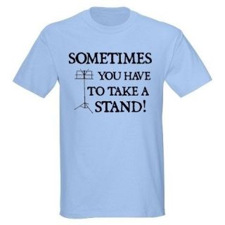 SOMETIMES TAKE A STAND FUNNY MUSIC MARCHING BAND TEACHER T SHIRT