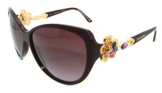 Authentic BVLGARI Limited Edition Flower Sunglass 8097B   820/8H *NEW*