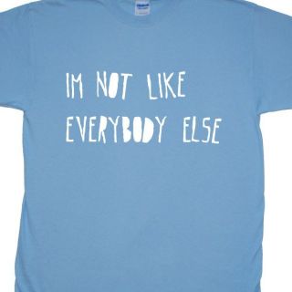 Not Like Everybody Else T Shirt inspired by The Kinks (Ray 