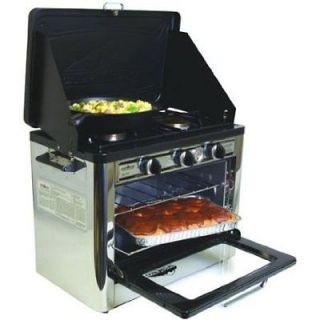 Camp Chef Camping Outdoor Oven 2 Burner Cooking Stove Top Cook Bake 