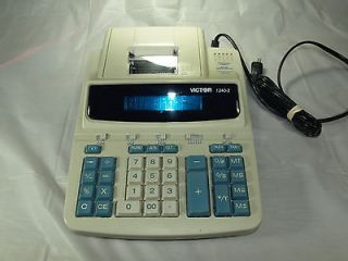   12 Digit Fluorescent Two Color Printing Adding Machine Calculator