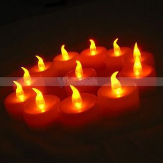   New Flicker Light Flameless LED Tealight Tea Candles Home Decoration