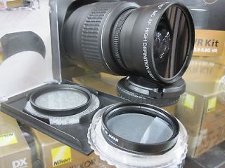   Macro Lens for Nikon d3200 d3000 d5100 d3100 d5000 d60 d40 w18 55 TUP