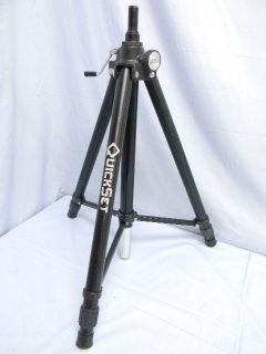   9A Adjustable 15” Camera Tripod 2’ 3’3” Height 13/16” Shaft