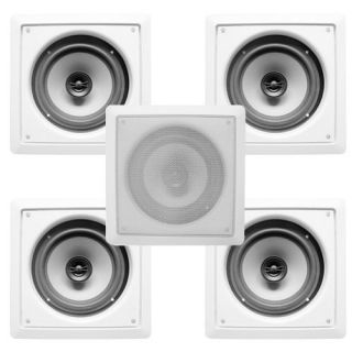 Acoustic Audio I82S 300 Watt 8 2 Way Home Theater In Wall/Ceiling 