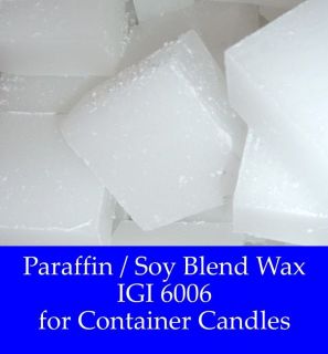 Paraffin   Soy Candle Wax   IGI 6006   Blended Container Wax for 