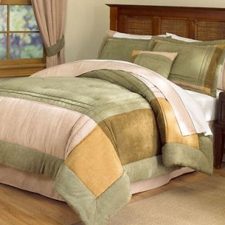   Log Cabin Queen King Size Comforter Bed In Bag Bed Room Bedding Set