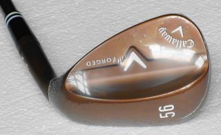 Callaway Forged Wedge 56* Copper finish, UST Prototype shaft