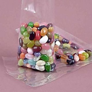50 Qty. 5 1/4x 3x 13 Crystal Clear (Cello) Cellophane Bags