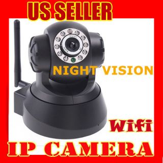   Wireless WIFI IR IP Security Camera Pan/Tilt 2 Audio LED Night Vision