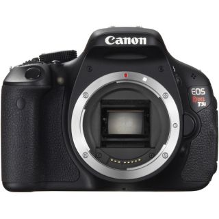 Canon EOS Rebel T3i / 600D 18.0 MP Digital SLR Camera   Black (Body 