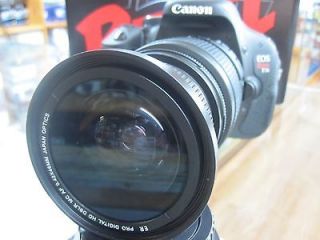   Fisheye Macro lens for Canon EOS Rebel T3 T3i T2 T2i 1100d HD free sh