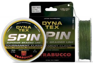 Trabucco Dyna Tex Spin Braided Line 300Yds Spool