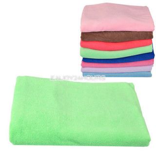 Hot sale New Luxury Soft Microfiber Bath Camping Towel 8 Colors EN24H