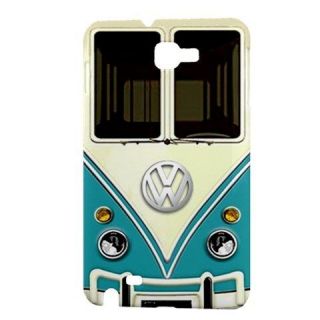   Vintage VW turquoise Camper Van Samsung Galaxy Note Hard Shell Case