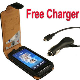 Case+Car Charger for Sony Ericsson Xperia X10a X10 a F Rogers Clip 