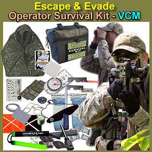 Escape & Evade Operator Survival Kit   Tactical & Military (VCM)