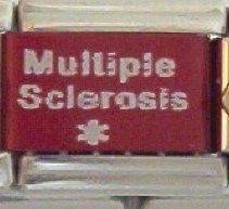   Sclerosis Medical Alert for Italian Charm Bracelets Free Medical Card