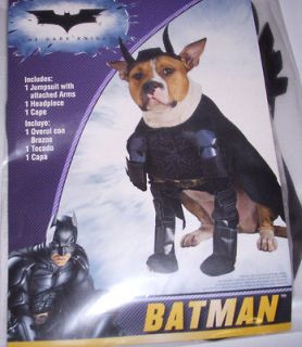 BATMAN Bat Man DC Comics Boys Halloween COSTUME XL 14 16 Reflective 