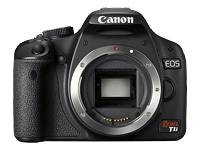 Canon EOS Rebel T1i / 500D 15.1 MP Digital SLR Camera   Black (Body 