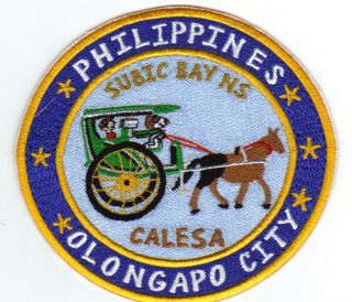 SUBIC NAVSTA PHILIPPINES PATCH, CALESA, OLONGAPO