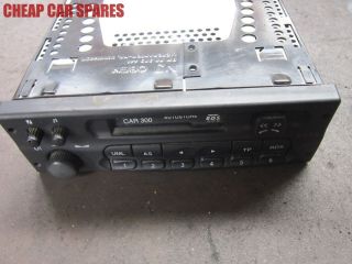  Omega B 94 99 2.0 original stereo radio cassette player   NO CODE