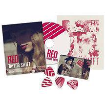   TAYLOR SWIFT RED CD Limited Edition ZINE pack Guitar Picks Set Poster
