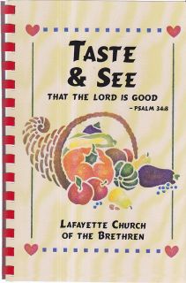 Lafayette Church of the Brethren Cookbook   Lafayette, Indiana