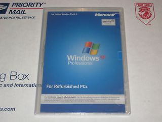 Windows XP Professional SP3 for Refurbished PCs Part No. X14 66864