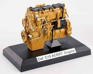 TAMIYA NORSCOT CAT C15 ACERT ENGINE ON BASE PERFECT FOR 1/14 SEMI 
