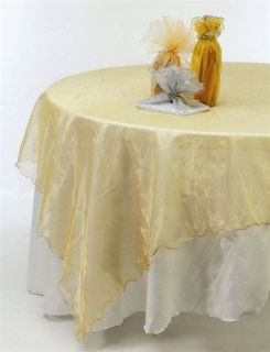 Organza Table Cover Overlay Bow / Chair Bow Party Sash Table Runner 