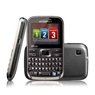 Motorola EX117 Triple SIM Unlocked GSM Quadband Motokey Phone New
