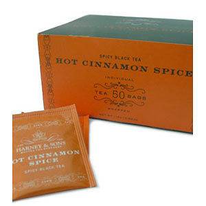 Harney & Sons Premium Hot Cinnamon Spice Tea Bags 50ct