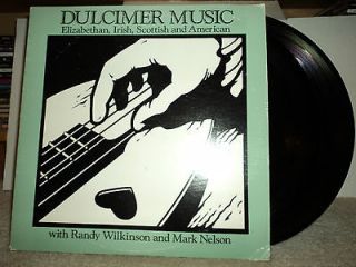 DULCIMER MUSIC ELIZABETHAN IRISH SCOTTISH & AMERICAN RANDY WILKINSON 