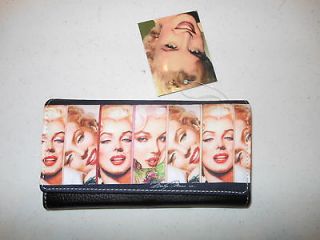 Marilyn Monroe Wallet/Checkbo​ok Holder   Brand New   Officially 