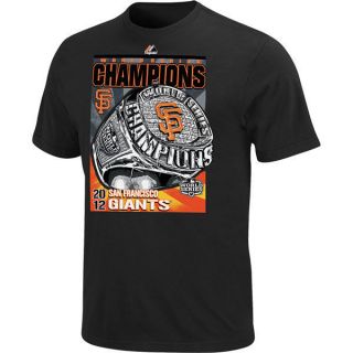 San Francisco Giants Black Majestic 2012 World Series Official 